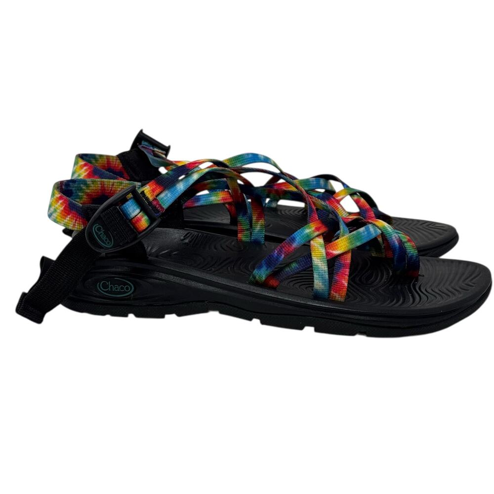 Chaco Women's Tie Dye Zvolv X2 Sandal Size 9 - Picture 4 of 7